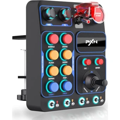 Afbeelding van PXN CB1 Control Box Racesimulator Centrale Controlebox Multifunctionele Sleutel Aangepaste Race Game Accessoires