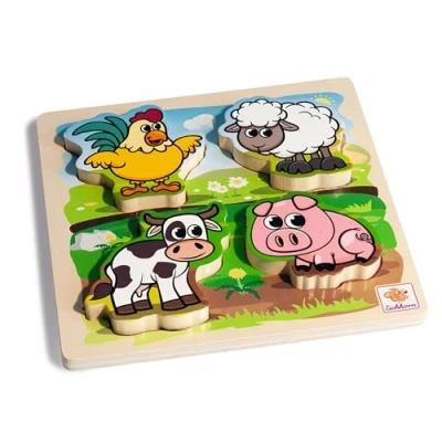 Afbeelding van Eichhorn Comfortabele puzzel met stof, 5 delig 100003687