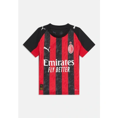 Afbeelding van Puma Ac Milan Replica Thuis Korte Mouw T shirt Junior Rood 9 10 Years