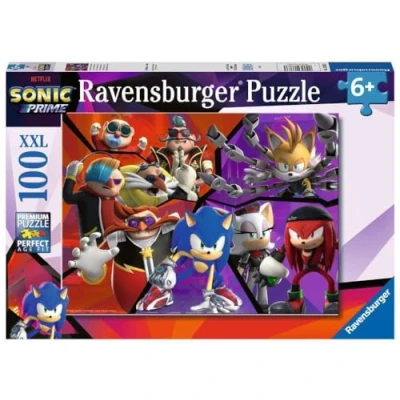 Afbeelding van Ravensburger puzzel Sonic Prime Legpuzzel 100 XXL stukjes