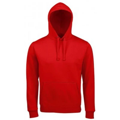 Afbeelding van SOLS Unisex Volwassenen Spencer Hooded Sweatshirt (Rood) Maat S