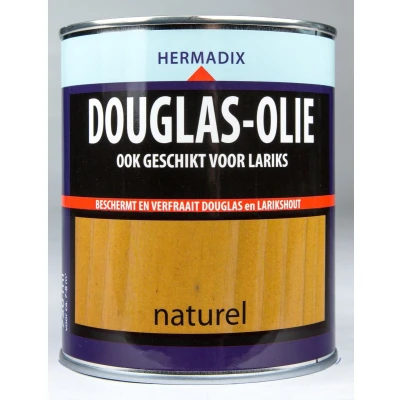 Afbeelding van 2 stuks Hermadix Douglas Olie Naturel 750 ML