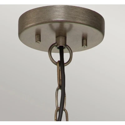 Afbeelding van Kichler LED Buiten Pendelarmatuur Ashland Bay 1X E27 Max 60W IP44 Dimbaar Burnished Bronze