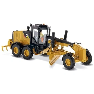 Afbeelding van Diecast Masters 85520 Caterpillar Motor Grader 12M3, schaal 1:87, ca. 11,7 x 4,3 3,8 cm, vanaf 14 jaar