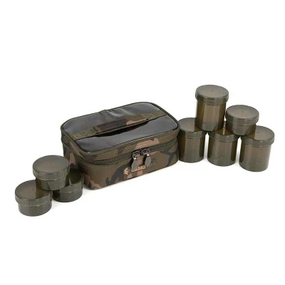 Afbeelding van Fox Camolite 8 Pot Hookbait Case (Incl. Potjes) Vistas