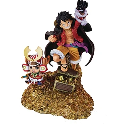 Afbeelding van Bandai Tamashi Nations One Piece Monkey D. Luffy WT100 Memorial Eiichiro Oda Illustratie DAIKAIZOKU HYAKKEI, Spirits Figuarts ZERO