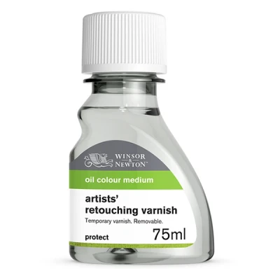 Image de Winsor &amp; Newton vernis à retoucher pour peinture l&#039;huile (75 ml)