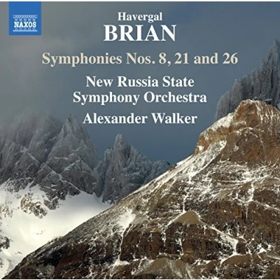 Afbeelding van New Russia State Symphony Orchestra, Alexander Walker Brian: Symphonies Nos. 8, 21 And 26 (CD)