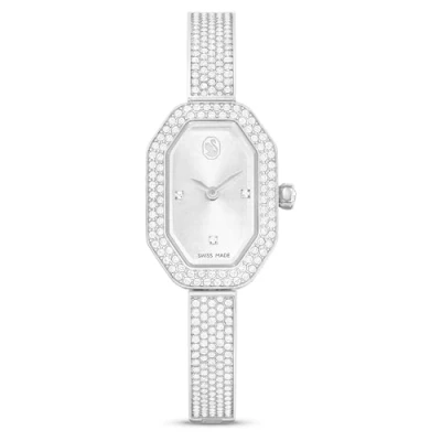 Afbeelding van Swarovski Horloge, Dames, Maat: One Size, Silber