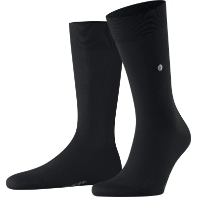Afbeelding van Burlington LORD Onesize Sokken black, Heren, Maat: 46/50, Black