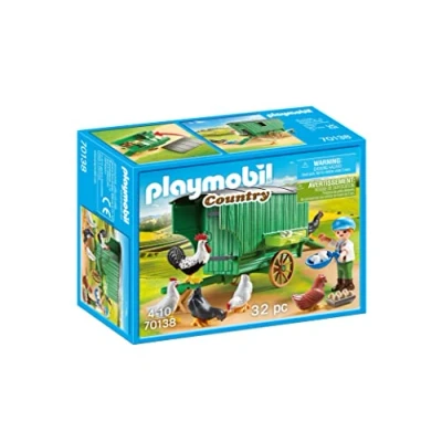 Image de Playmobil Country 70138 Enfant et poulailler