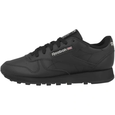 Afbeelding van Reebok Klassieke leren sneakers voor dames, CBLACK/CBLACK/PUGRY5, 40 2/3 EU
