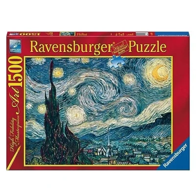 Image de Puzzle Ravensburger La nuit étoilée Vincent Van Gogh