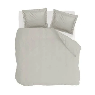 Afbeelding van Walra Dekbedovertrek Forever Cotton Zand 240x220 cm Lits jumeaux Dubbele doorlopende instopstrook 100% Percale katoen