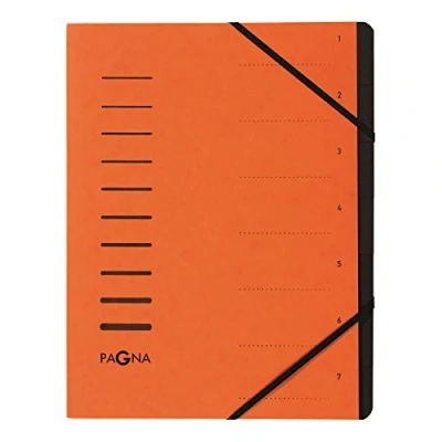Afbeelding van Pagna 4005812 map, polypropyleen, 7 stuks