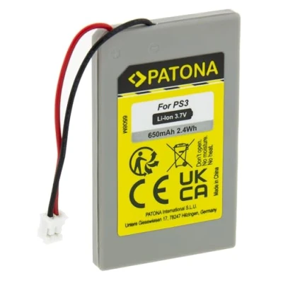 Afbeelding van PATONA LIP1359, LIP1859, LIP1472 reservebatterij compatibel met Playstation 3 PS3 controller