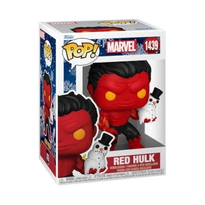 Afbeelding van Funko Pop! Marvel: Holiday Red Hulk