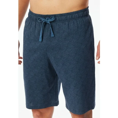 Afbeelding van Schiesser Pyjamashort Mix+ Relax Marine 48