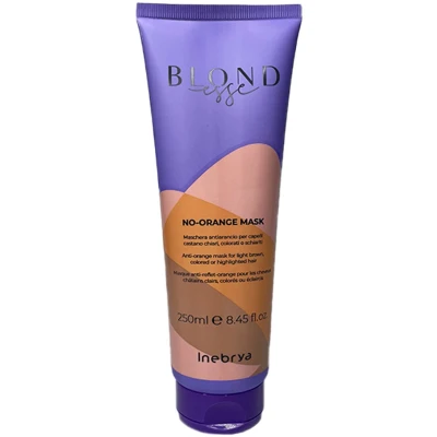 Afbeelding van Hair Mask Inebrya BLONDesse Anti orange treatment 250 ml