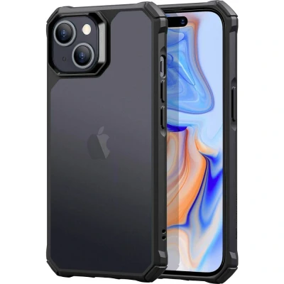 Afbeelding van ESR Air Armor Case Backcover Apple iPhone 15 Zwart Inductieve lading