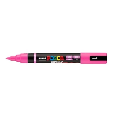 Afbeelding van Posca PC 5M brush 13 roze