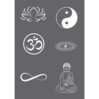 Image de Pochoir de sérigraphie A5 Symbole Rayher