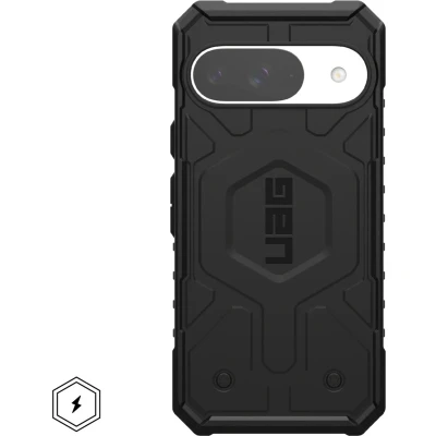 Afbeelding van Urban Armor Gear Pathfinder Pro Hoesje Geschikt voor Google Pixel 9 Compatibel met MagSafe Back Cover Beschermhoes Zwart