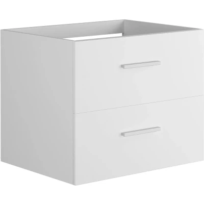 Afbeelding van Hangmeubel onder wastafel Wit 60 cm KAYLA L x H 47 D 45