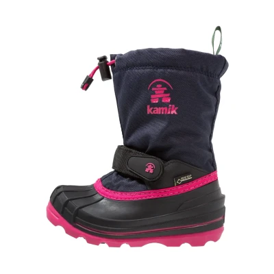 Afbeelding van Kamik Waterbug Snowboots voor kinderen, Maat: 35, Dark blue Kunststof/ textiel