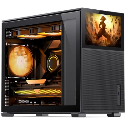 Afbeelding van Jonsbo D31 MESH Screen PC behuizing Zwart