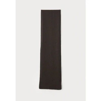 Afbeelding van Samsøe Sadaria Scarf Sjaal, Dames, Maat: One Size, Black coffee