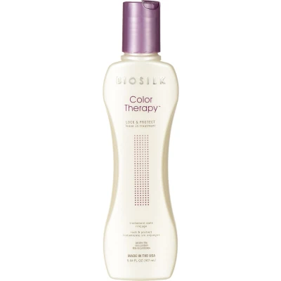Afbeelding van Biosilk Color Therapy Lock And Protect Leave In Treatment 167ml Haibu by Kapperskorting.com