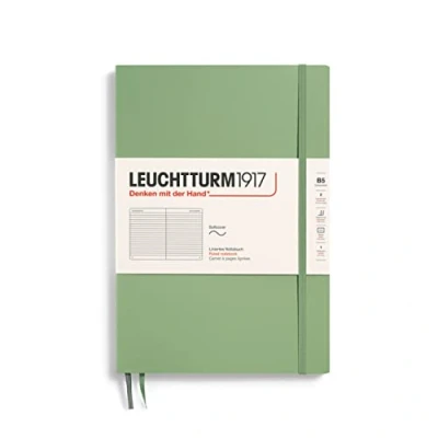 Afbeelding van Leuchtturm1917 Composition B5 Notitieboek Sage Gelinieerd