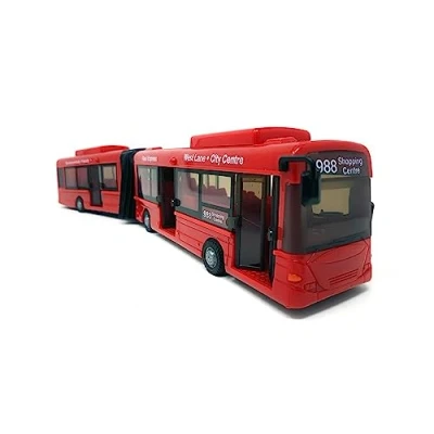 Afbeelding van PLAYJOCS GT 6258 Urban Bus, 41 cm Voertuig Miniatuur Speelauto Model Op Schaal