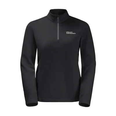 Afbeelding van Jack Wolfskin Taunus HZ W Fleece trui, Dames, Maat: XS, Black
