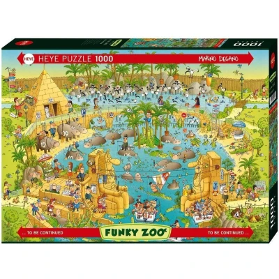 Afbeelding van Puzzel Nile Habitat,Comic1000 Heye 29693