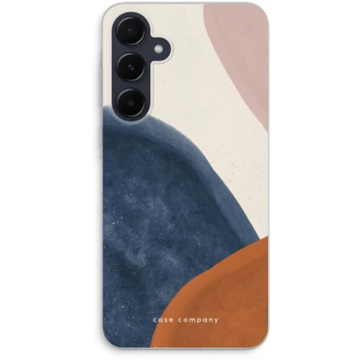 Afbeelding van Case Company® hoesje geschikt voor Samsung Galaxy A55 Geo #1 Soft Cover Telefoonhoesje Bescherming aan alle Kanten en Schermrand