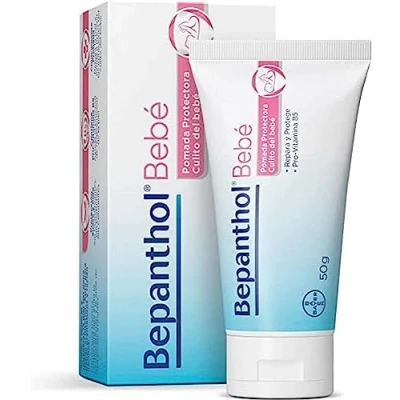 Afbeelding van Bepanthol Beschermende billencrème met Pro Vitamine B5 anti irritatiecrème, luiercrème, crème voor pasgeborenen, 50 g