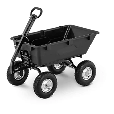 Afbeelding van hillvert Tuinwagen 550 kg kantelbaar 150 L