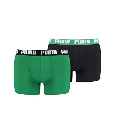 Afbeelding van Puma Basic 2 PACK Onderbroeken, Heren, Maat: XL, Columbia green