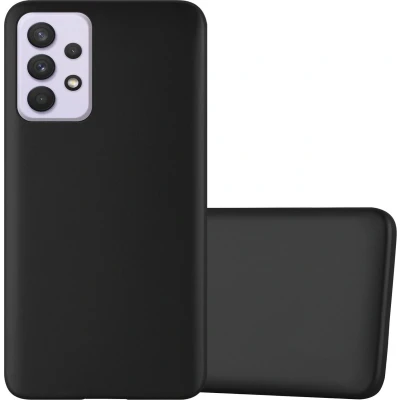 Afbeelding van Cadorabo Hoesje geschikt voor Samsung Galaxy A33 5G in METALLIC ZWART Beschermhoes gemaakt van flexibel TPU silicone Case Cover