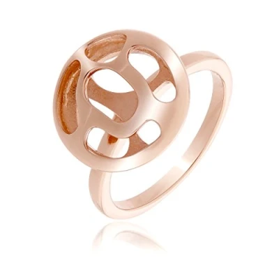 Afbeelding van Orphelia ZR 7374/58/RG Ring Skeleton Zilver 925 Rosékleurig Maat 58