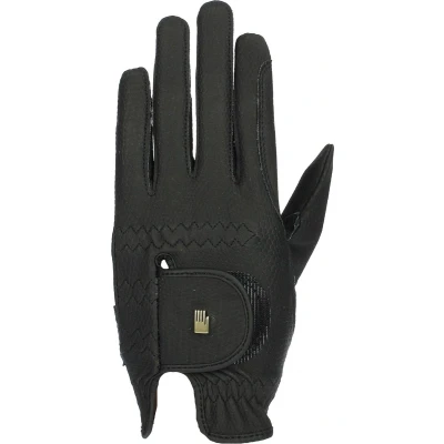Afbeelding van Roeckl RoeckGrip handschoenen voor kinderen zwart maat:4