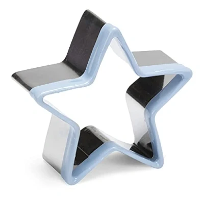 Afbeelding van Uitsteekvorm rvs ster 6 cm