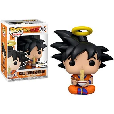 Afbeelding van Funko Pop! Animation: Dragon Ball Z Goku Eating Noodles #710 Special Edition Exclusive [7.5/10]
