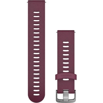 Afbeelding van Garmin Quick Release Siliconen Horlogebandje 20mm Polsbandje Wearablebandje Berry
