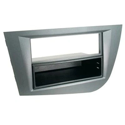 Afbeelding van 2 DIN Paneel geschikt voor Seat Leon 2005 2009 Kleur: Grijs