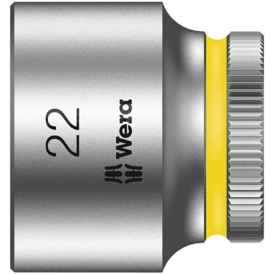 Afbeelding van Wera 8790 HMB Zyklop hand en machine dopsleutel 3/8&quot; 22x30mm