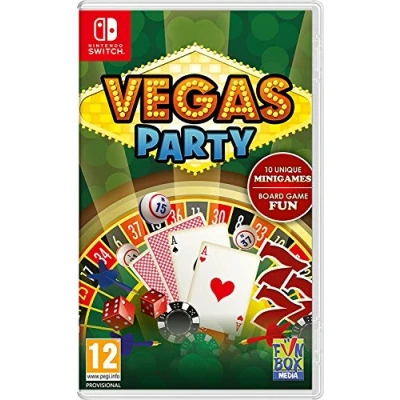Afbeelding van Funbox Media Vegas Party, Nintendo Switch, Multiplayer modus, T (Tiener)