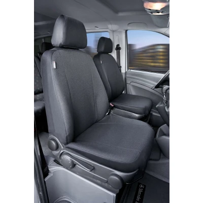 Afbeelding van WALSER 10509 Stoelhoes Grijs Polyester Voor MERCEDES BENZ: Vito Minibus, Mixto